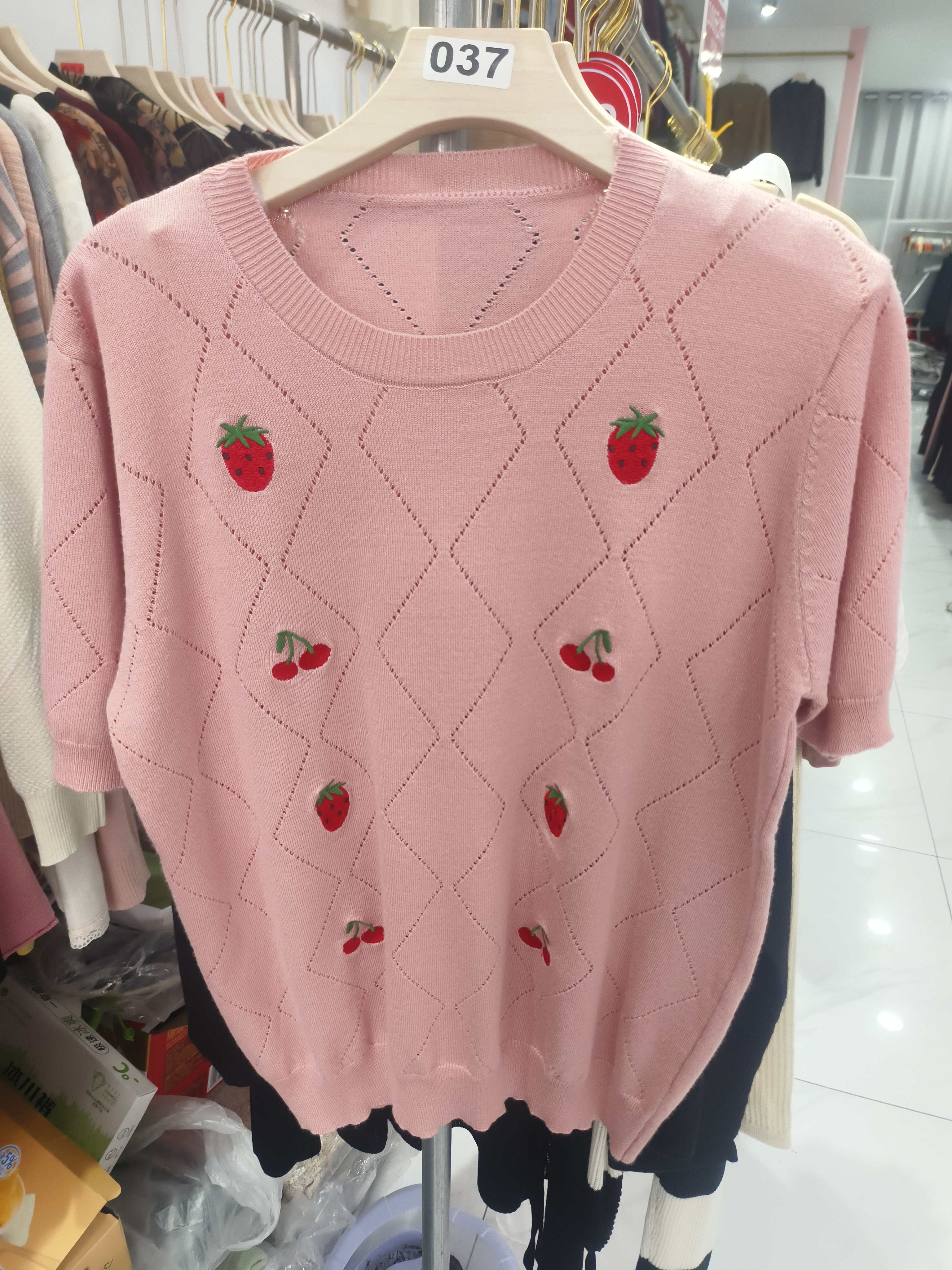 良玉推荐37特价福利针织短袖