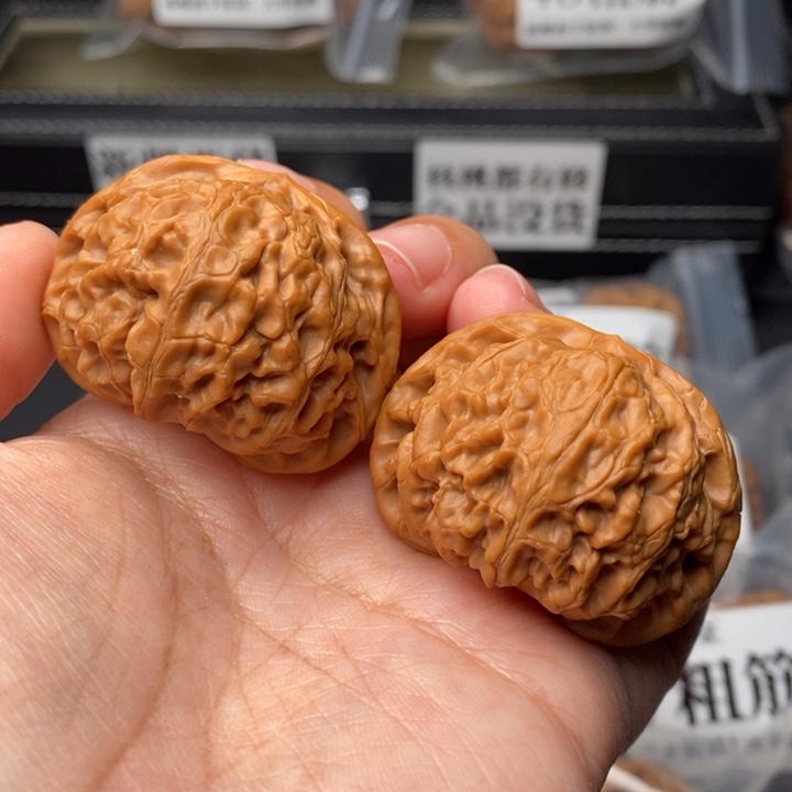 文玩核桃把件43宫灯