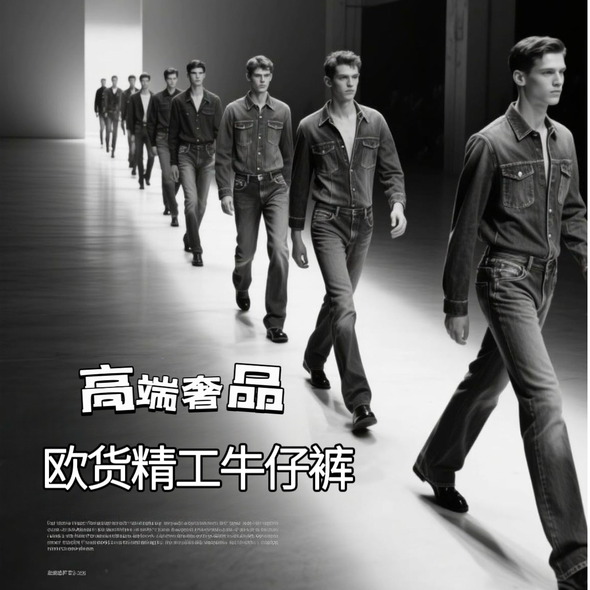 9号-秋冬水洗男士牛仔裤T6833