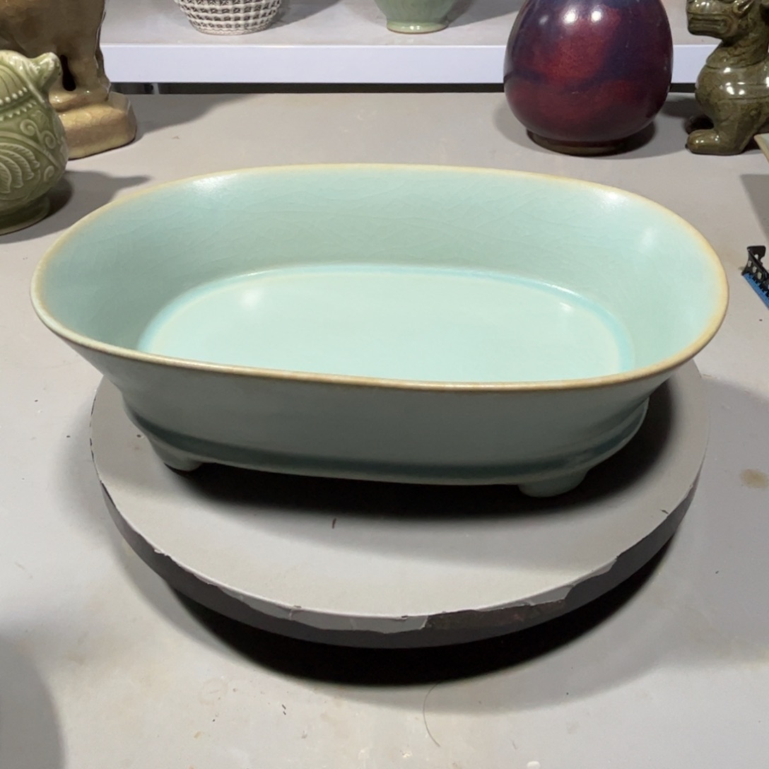 瓶活****老汝窑瓷器品相完美