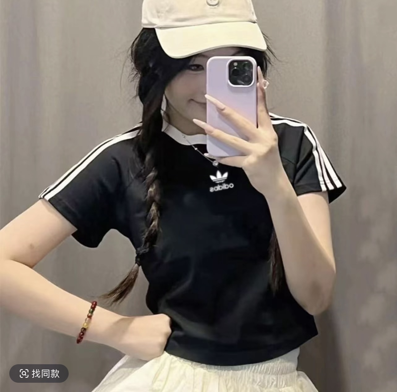 【商场撤柜6】Jennie同款短袖 女生刺绣运动百搭棉T恤