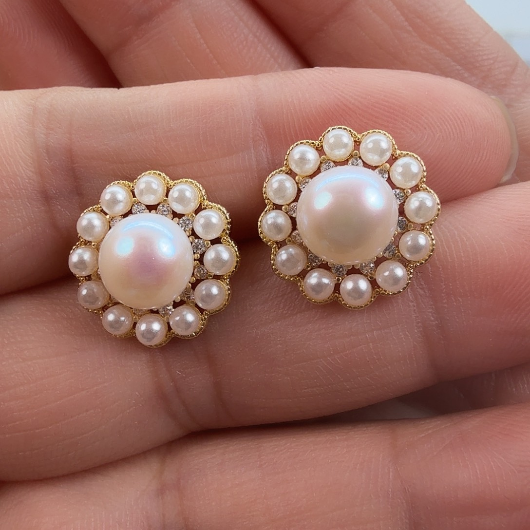 耳饰淡水珍珠未镶嵌