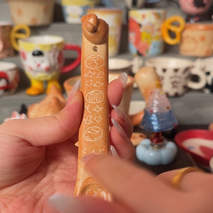 景德镇陶瓷可爱手绘杯