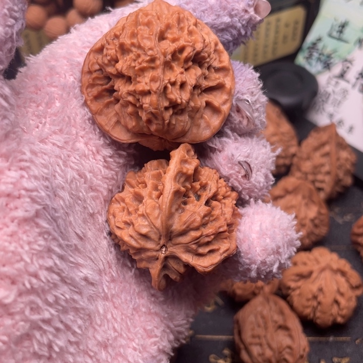 ****苒核桃41尺秦岭野生薄边官帽