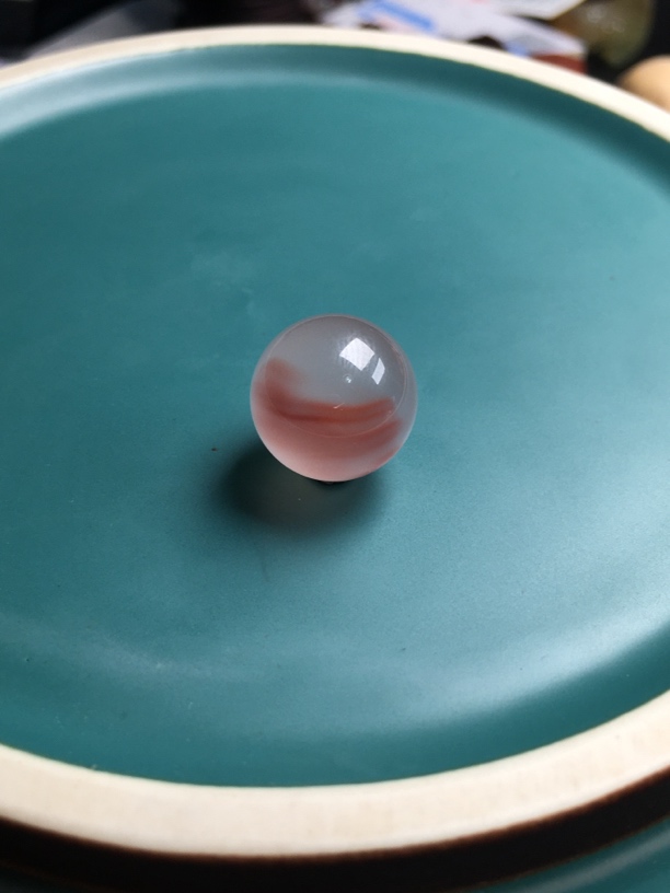 15.4意境南红玛瑙冰飘单珠