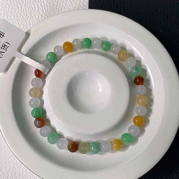 翡翠未镶嵌手链卡 5.6