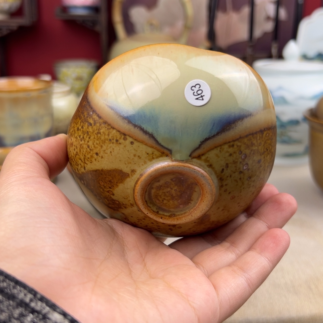 杯纯手工柴烧主人杯