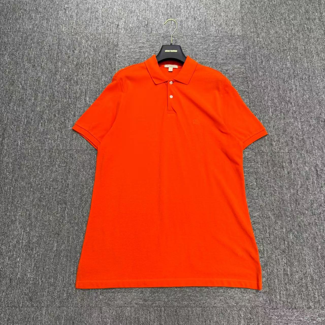 99新 BURBERRY/博柏利 战马刺绣polo衫/xl码/编码19070
