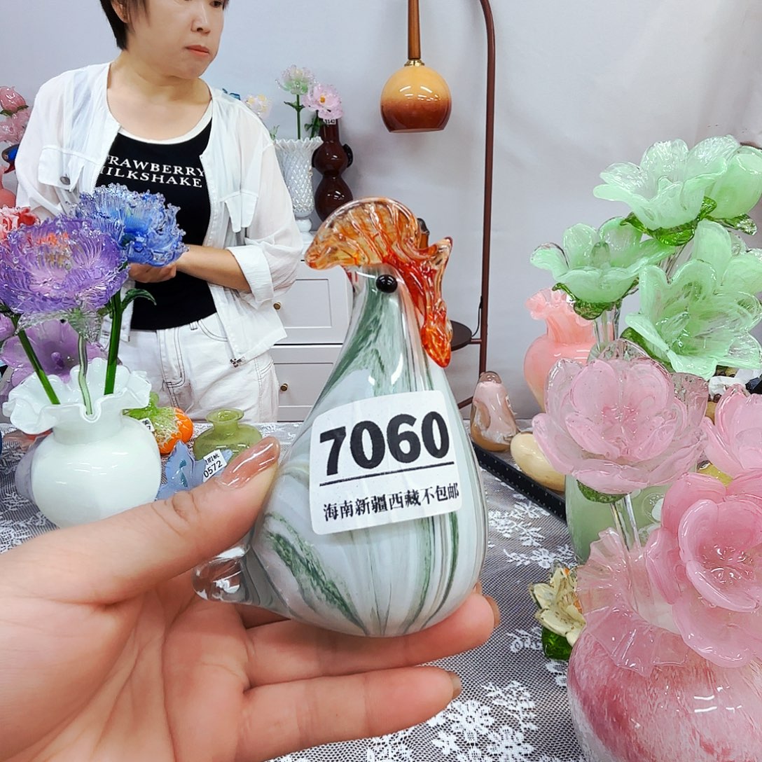 琉璃花瓶花器艺术品