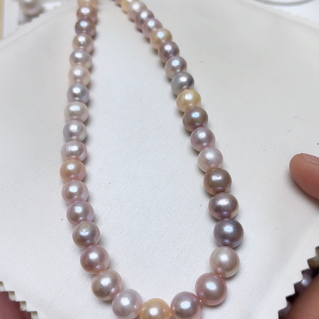 淡水珍珠颈饰未镶嵌8-10内 无核