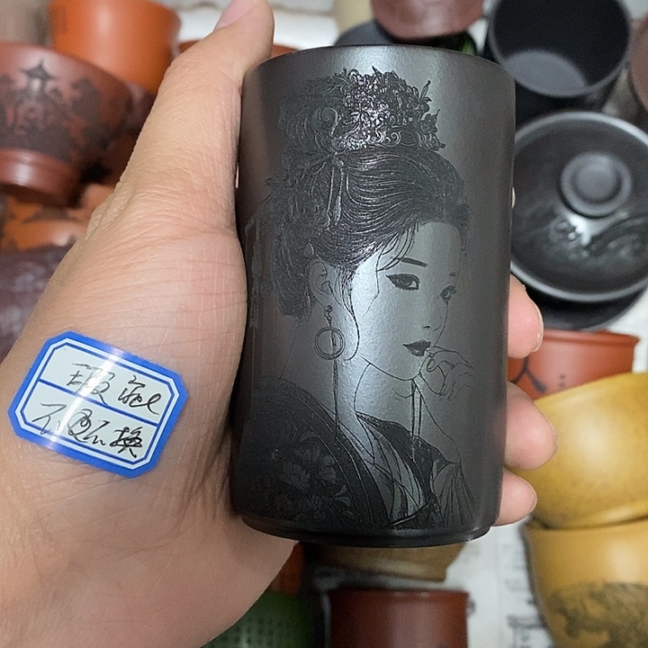 紫砂茶杯瑕疵不退不换