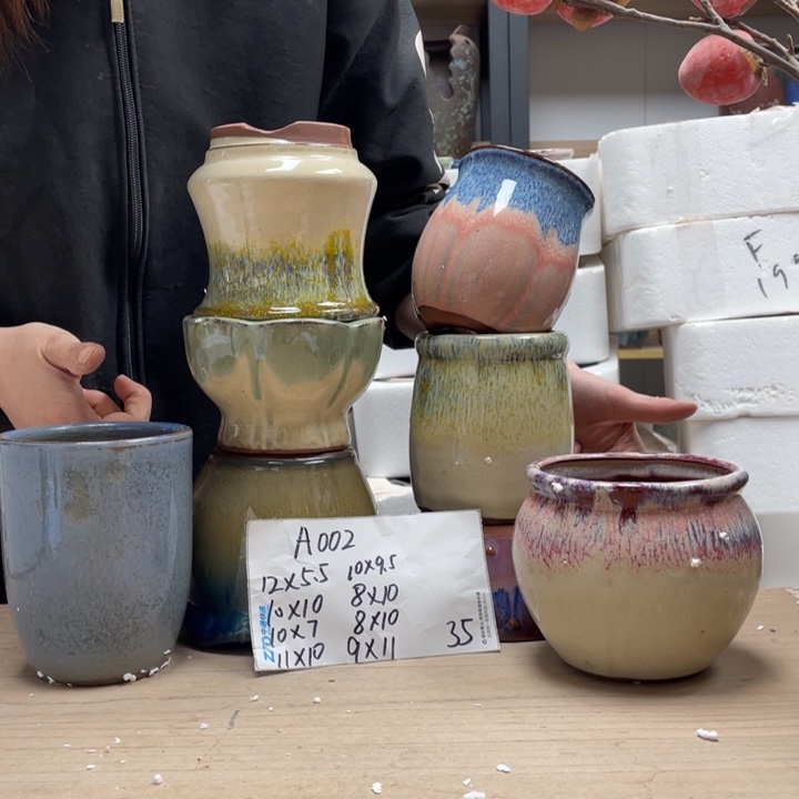 粗陶多肉花盆微瑕002