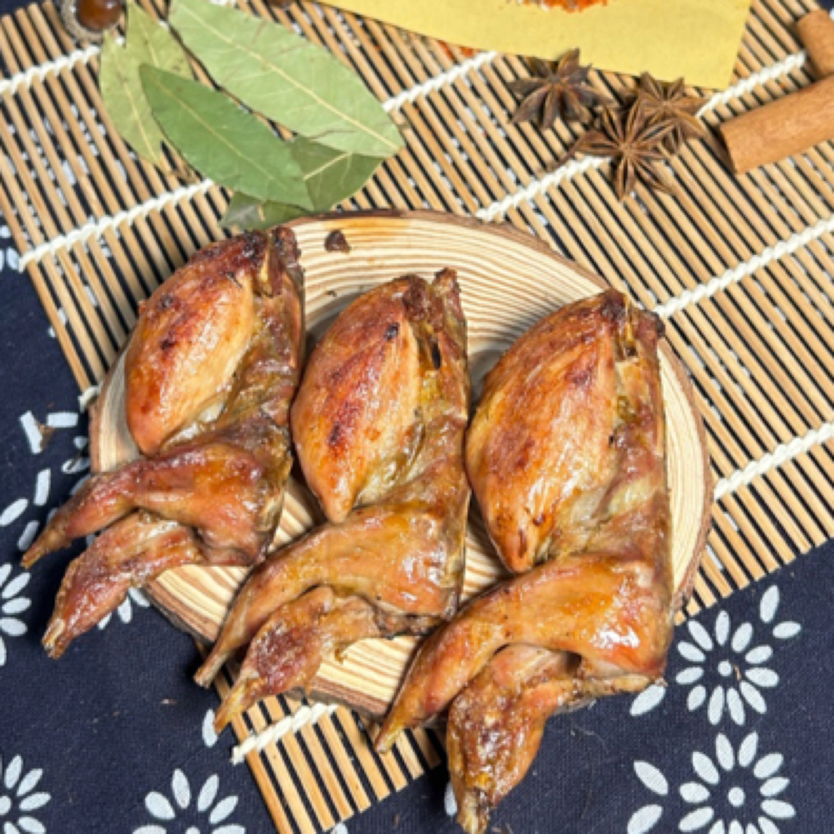 东北果木烤鹌鹑独立包装顺丰包邮风味十足 下酒神器