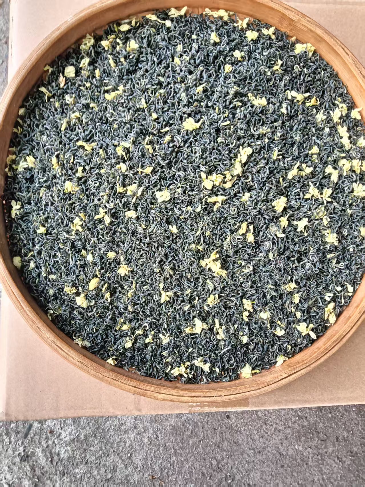 2025蒙顶山浓香耐泡高山茉莉花茶飘雪新茶100g礼品盒装