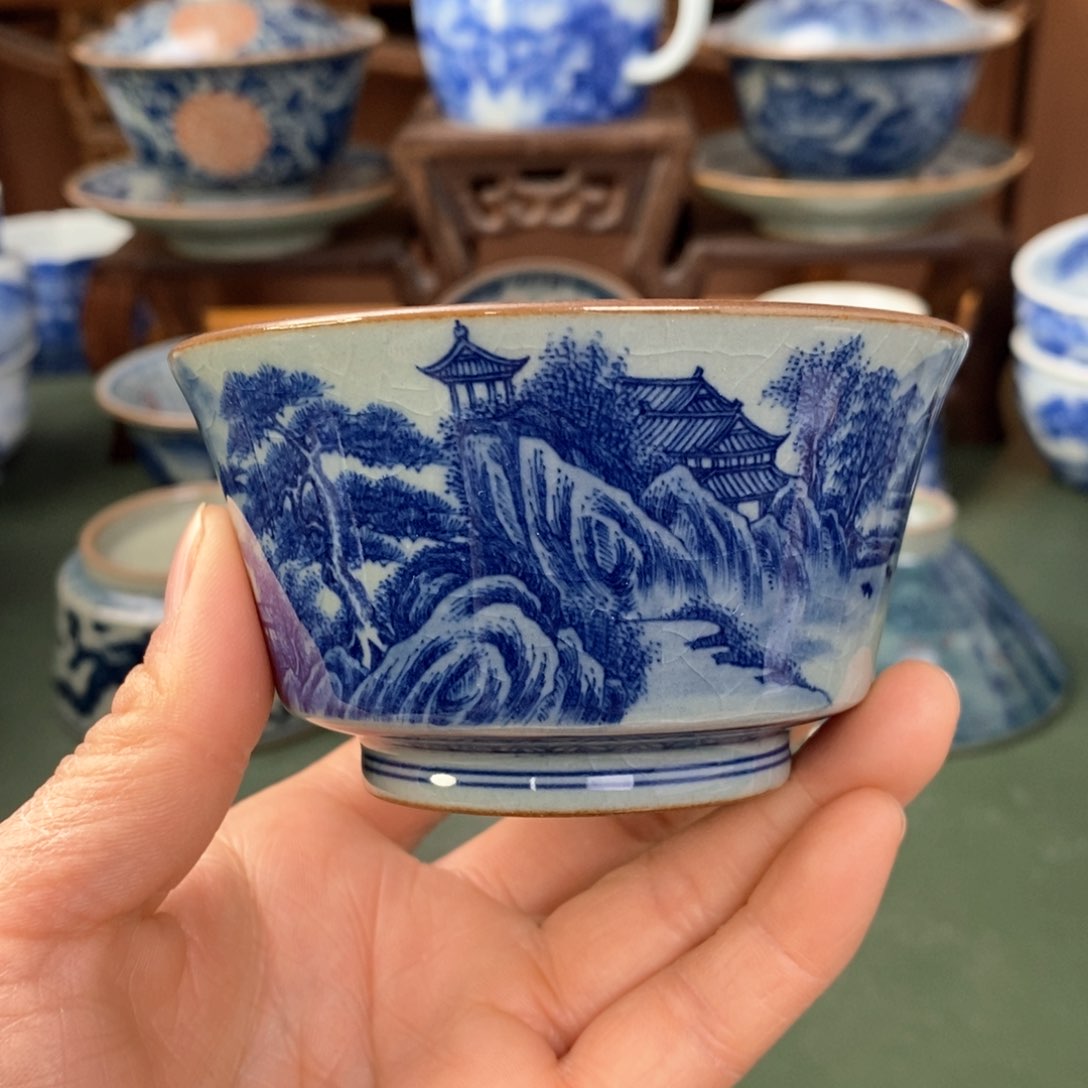 杯景德镇陶瓷手工手绘
