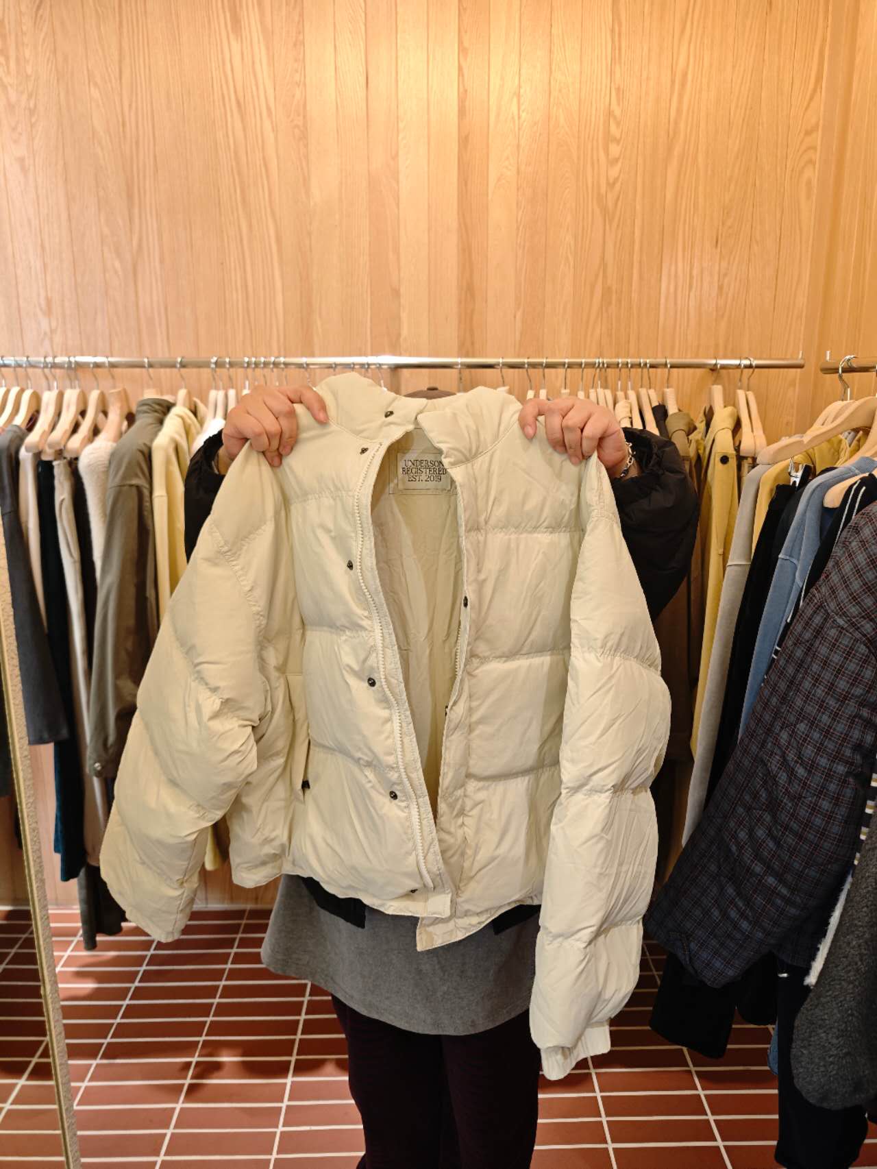 un外套【no退no换】胸围134衣长59