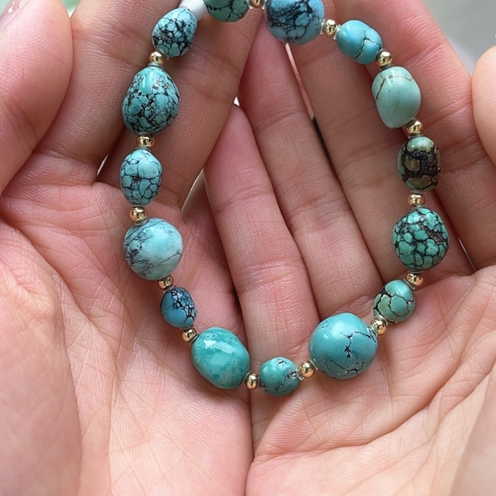 未镶嵌绿松石珠宝奇石