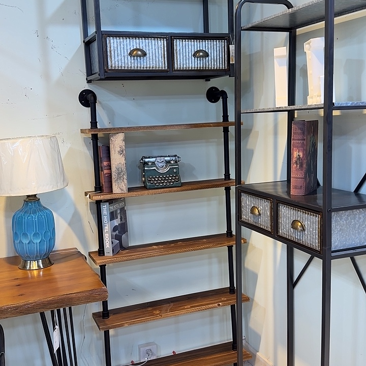 有机玻璃铁木架子