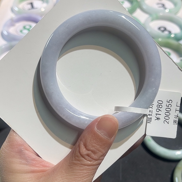 翡翠未镶嵌手镯纯天然缅甸翡翠手镯