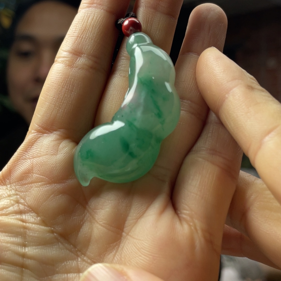 石英质玉未镶嵌手饰非洲翠福福豆