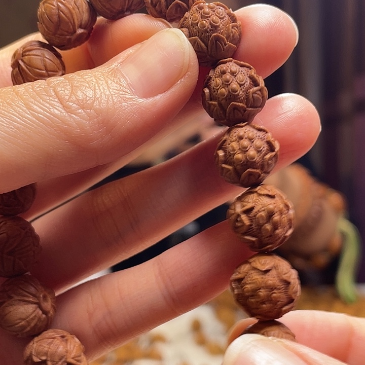 手串/手链橄榄核龙纹桃核
