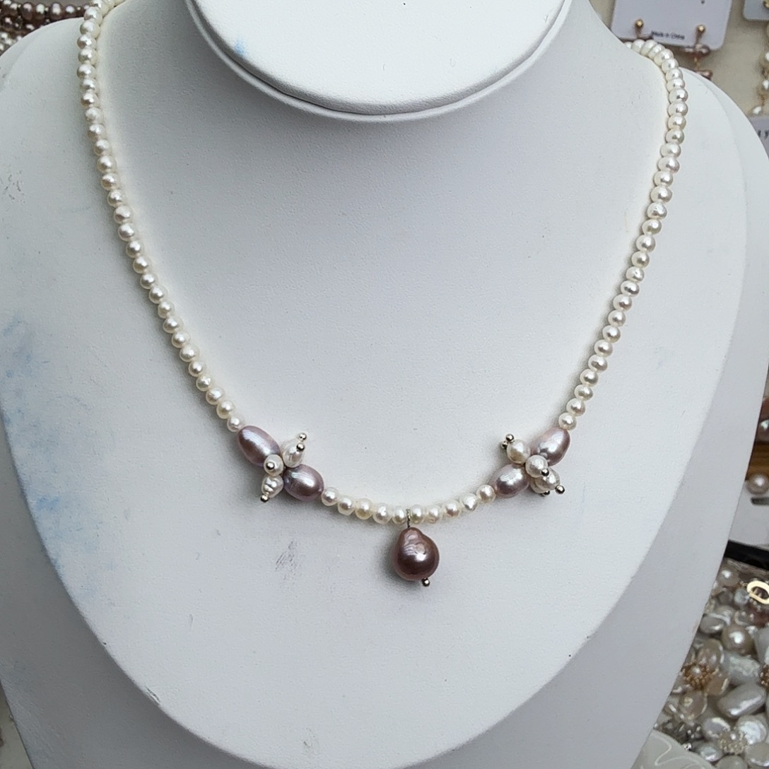 未镶嵌淡水珍珠颈饰