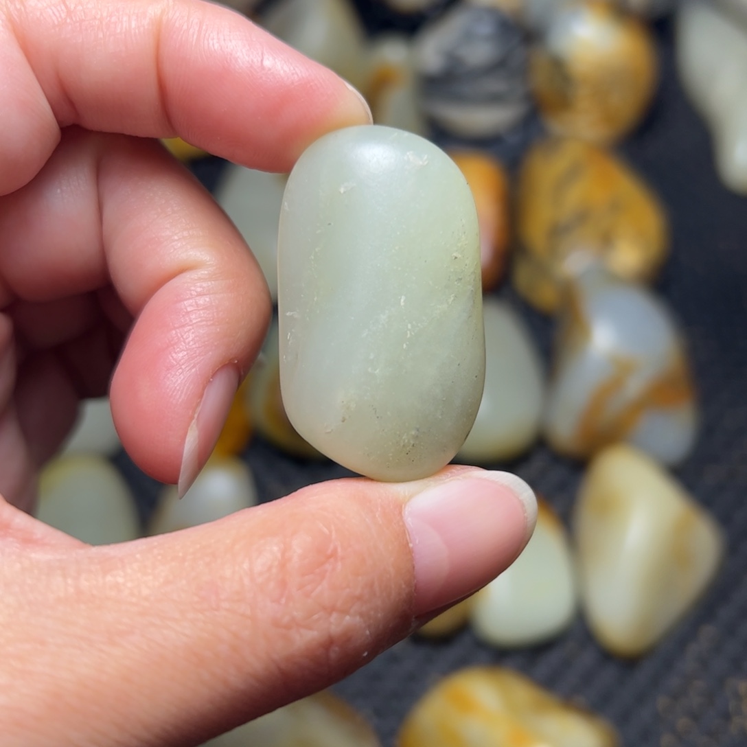 和田玉未镶嵌挂件11