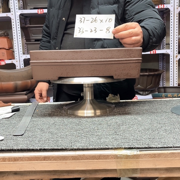 紫砂花盆紫砂等传统