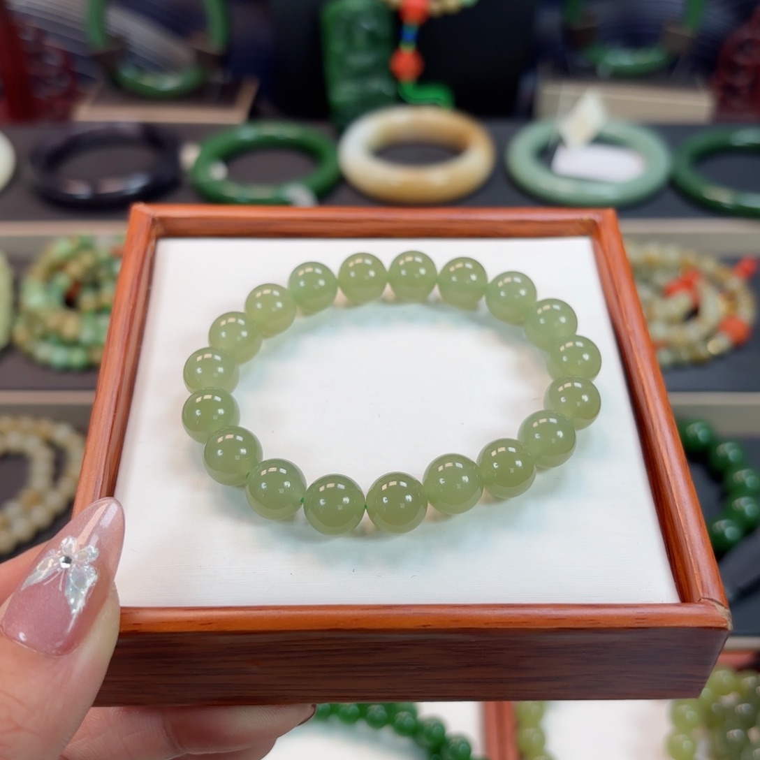 和田玉手链未镶嵌