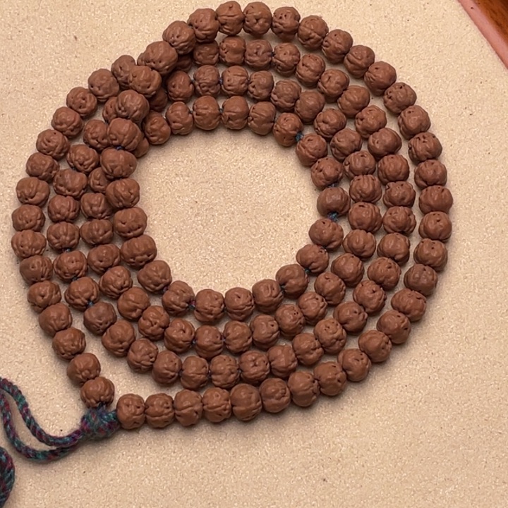 金刚菩提吊坠用***天云端定制收藏原装佛手108尺寸5.8