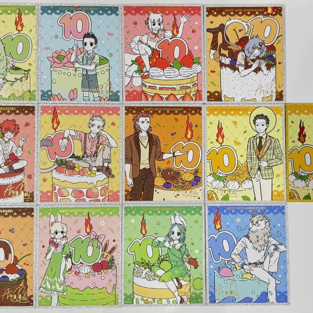 非人哉-十周年原画系列-色纸盲盒（1/12）