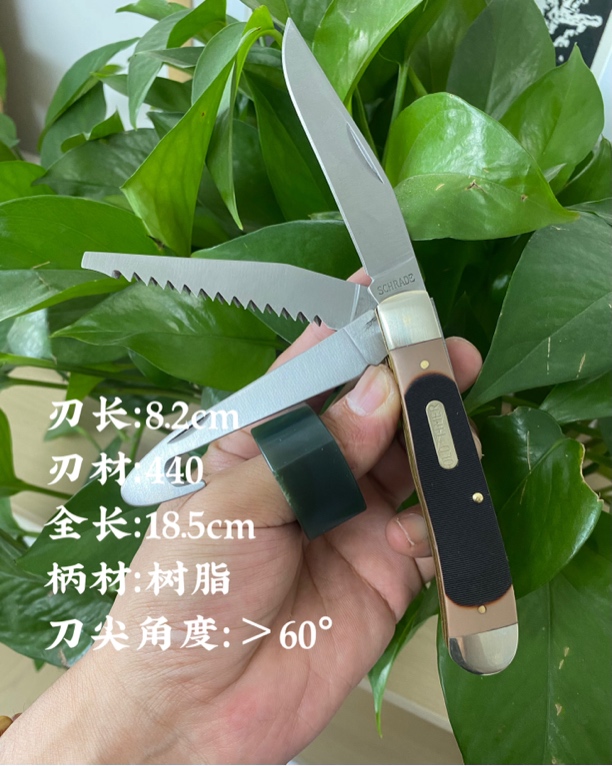 外贸库存尾货多功能工具刀水果刀折刃户外手把肉刀