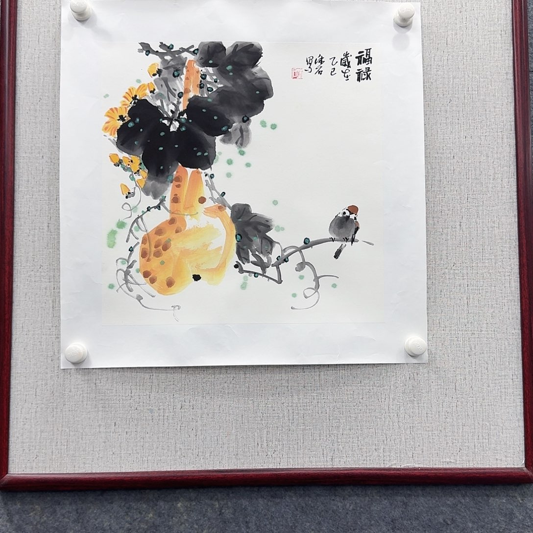 国画国画亲笔手绘