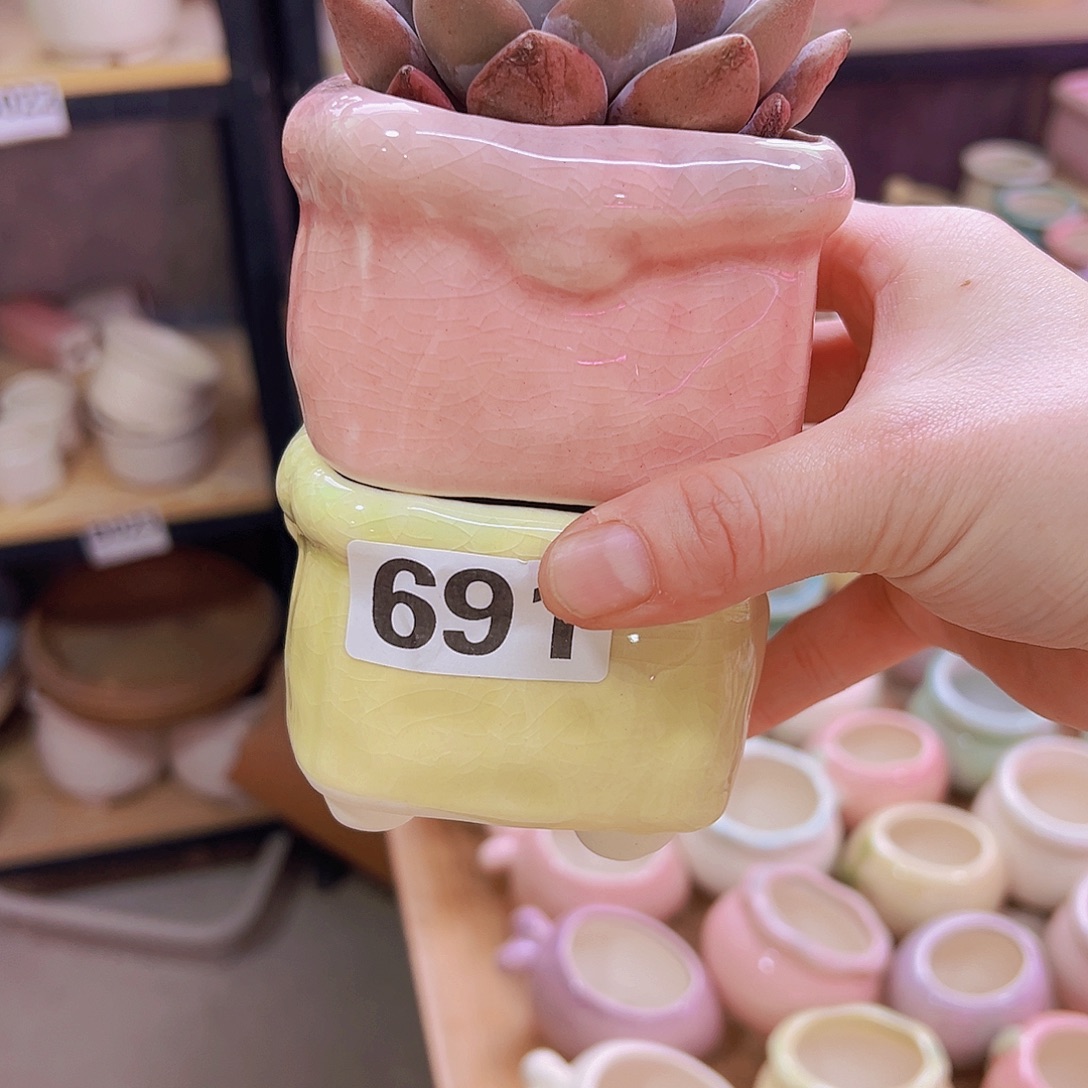 陶瓷花盆当场凑满12包邮