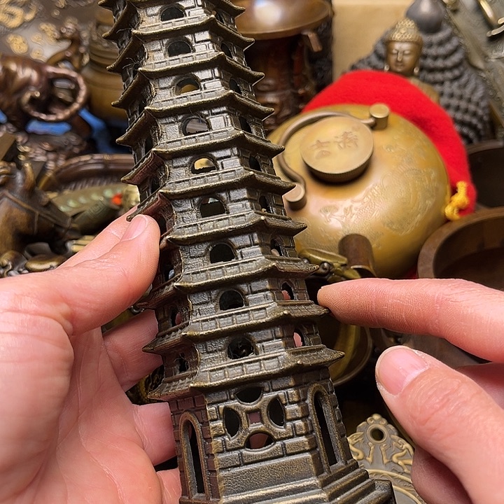 精美铜器批发档口