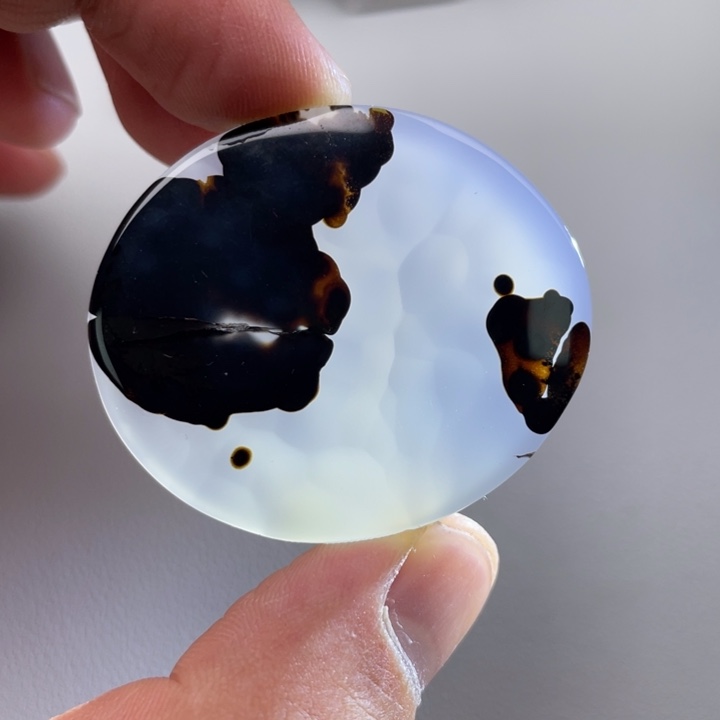 玛瑙/玉髓颈饰未镶嵌风**山