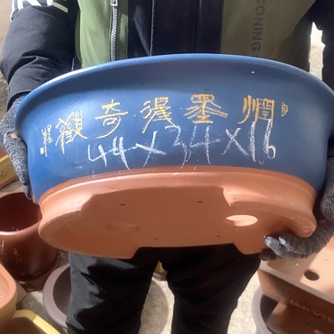 紫砂花盆手工制作