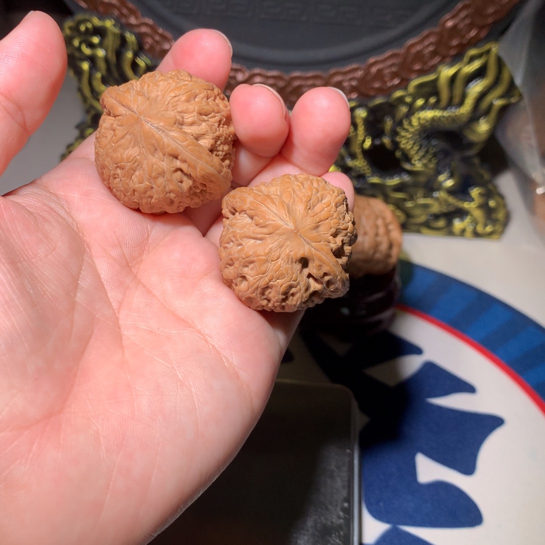 文玩核桃把件铁锤35+