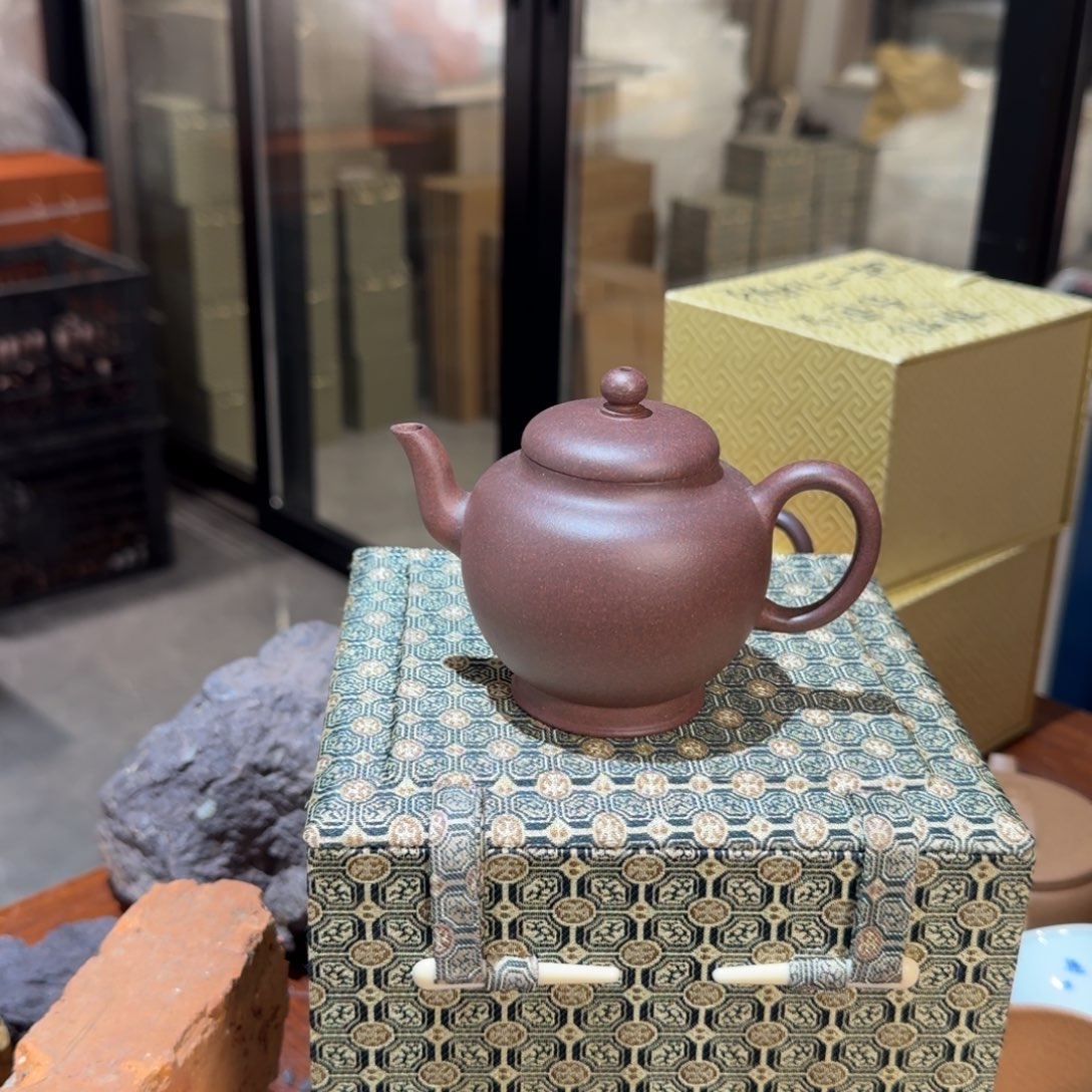 紫砂茶壶原矿原石的制作方法