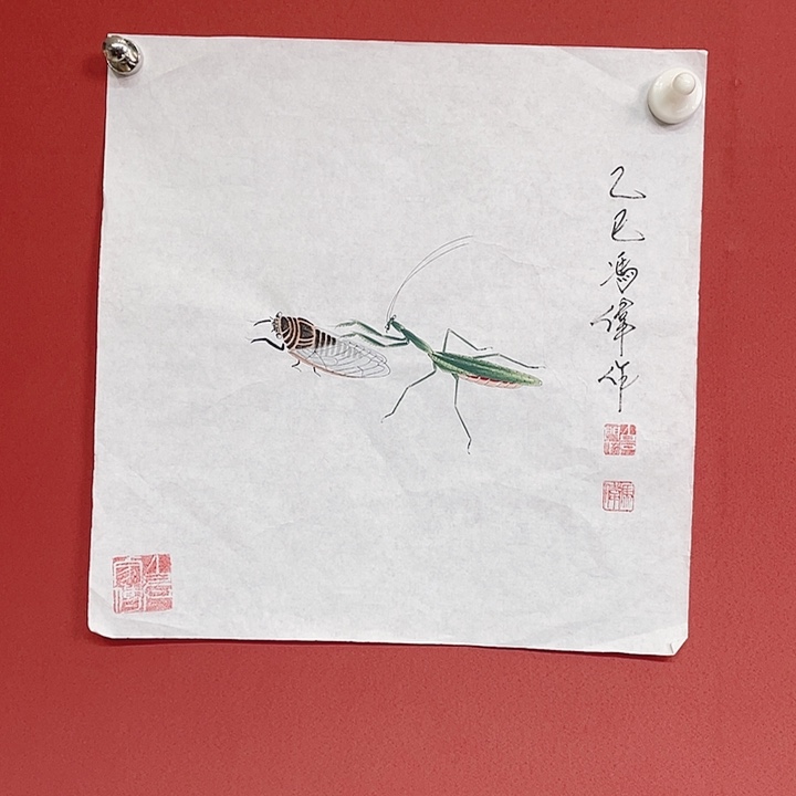 国画冯老师手绘作品