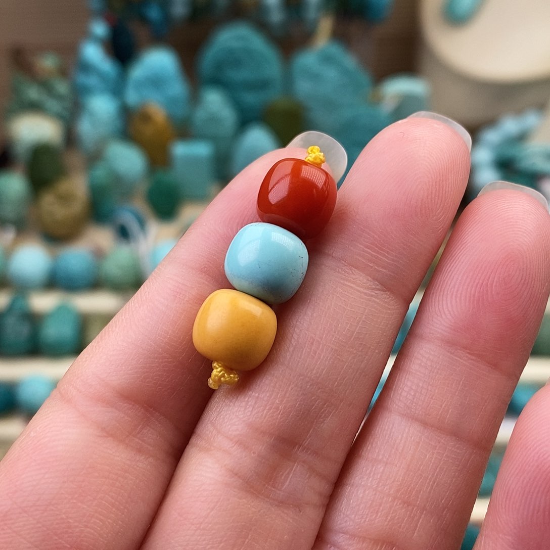 未镶嵌绿松石珠宝奇石9