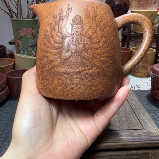 紫砂茶杯紫砂宜兴正品