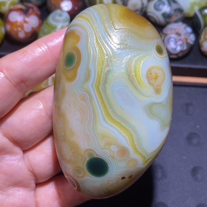 未镶嵌玛瑙/玉髓珠宝半成品20