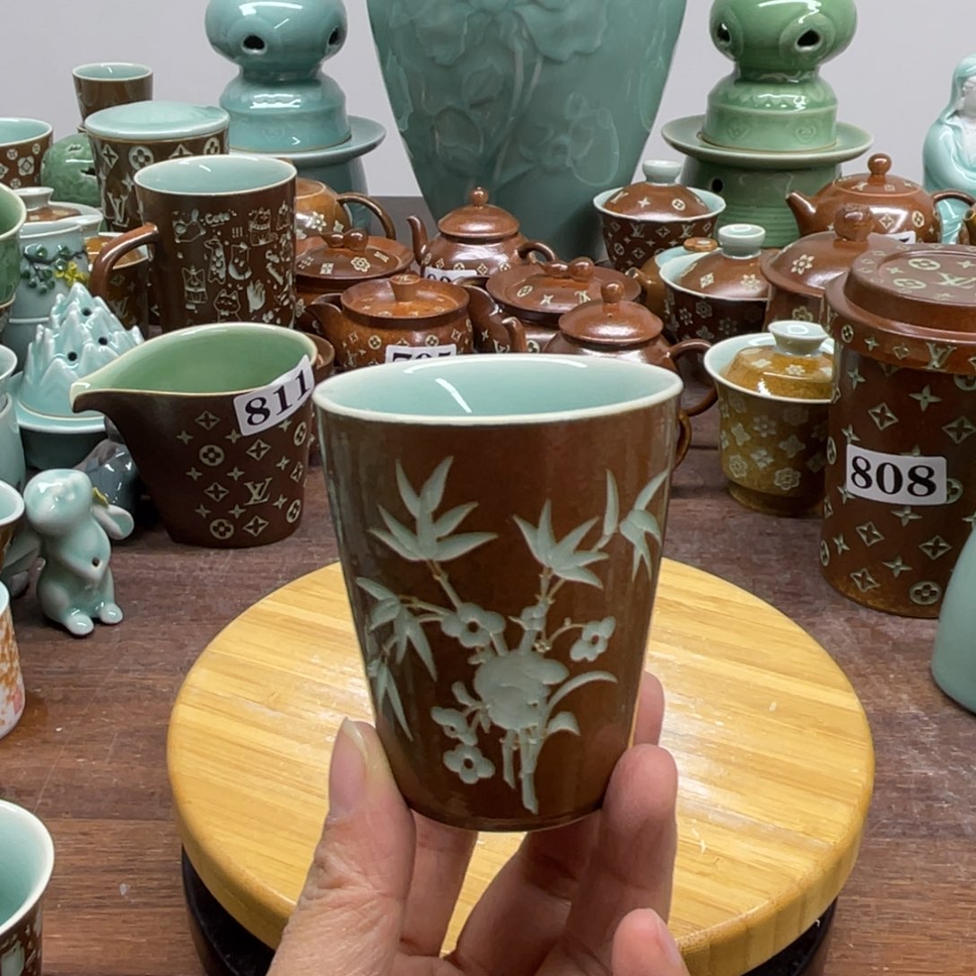 微瑕特价青瓷青瓷