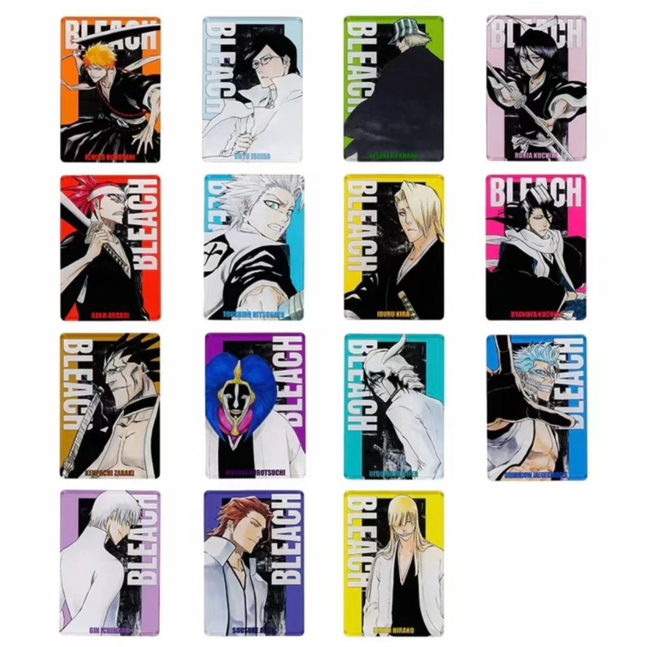 【麻辣兔】死神JS原画亚克力数据卡 日谷盲盒现货（默认代拆）