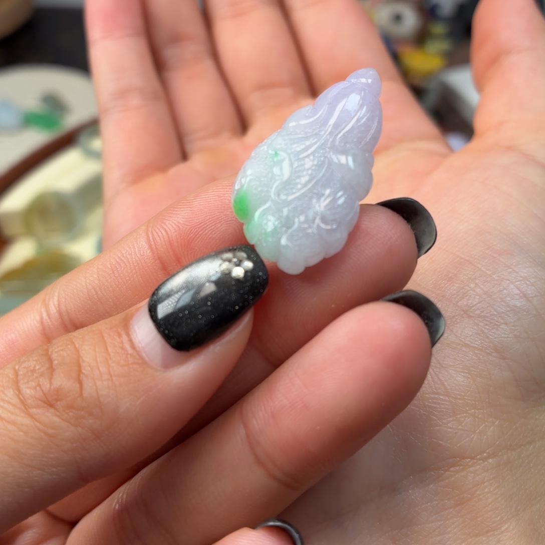 定制翡翠未镶嵌白菜