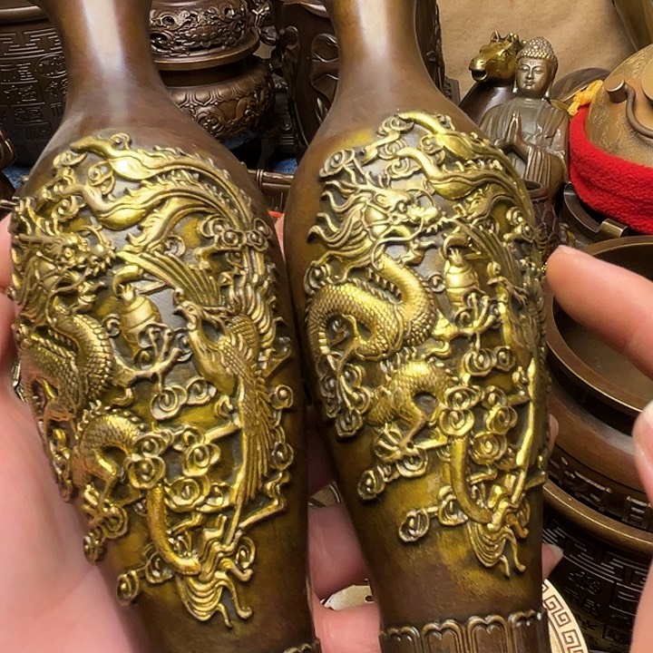 精美铜器批发档口