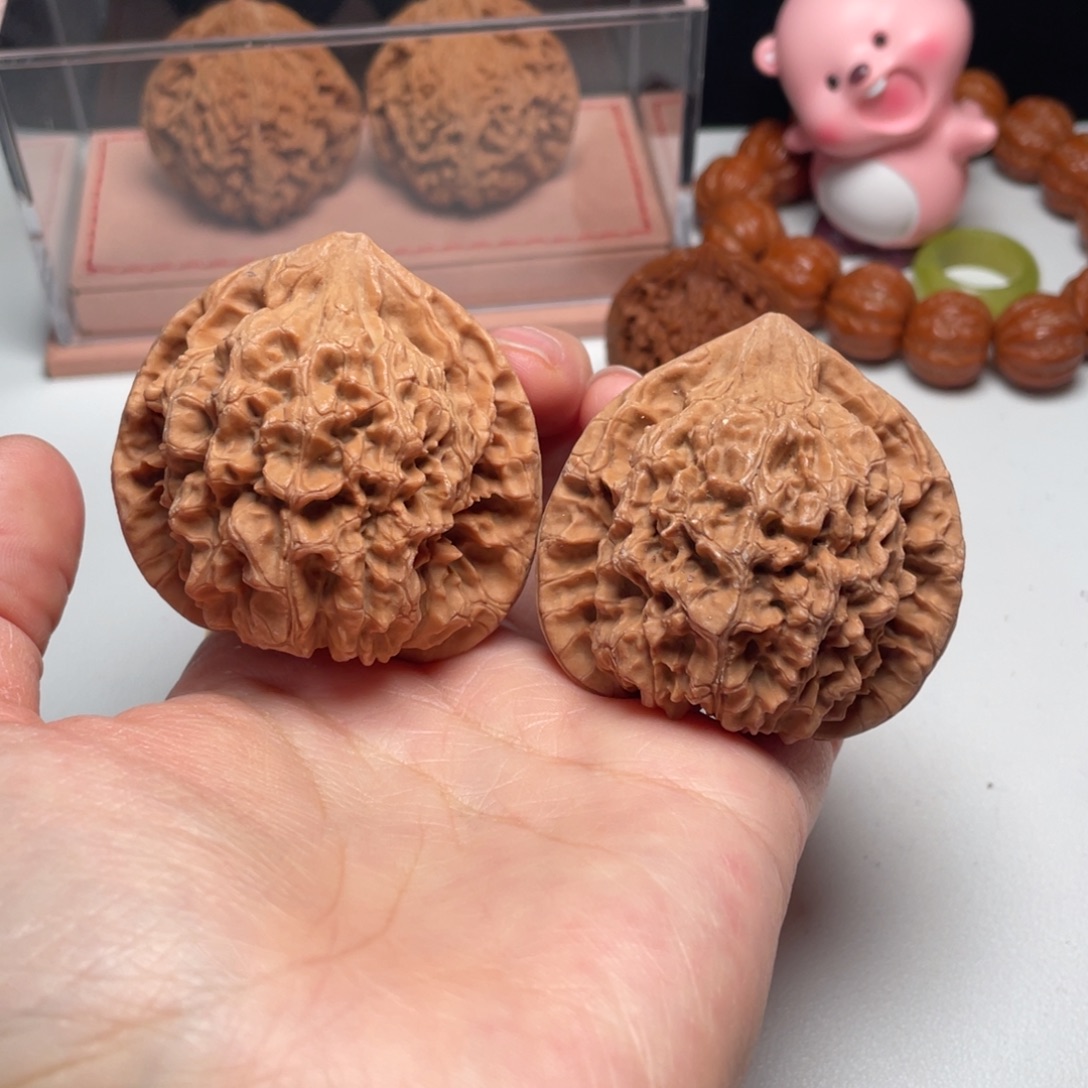 文玩核桃吊坠官帽49