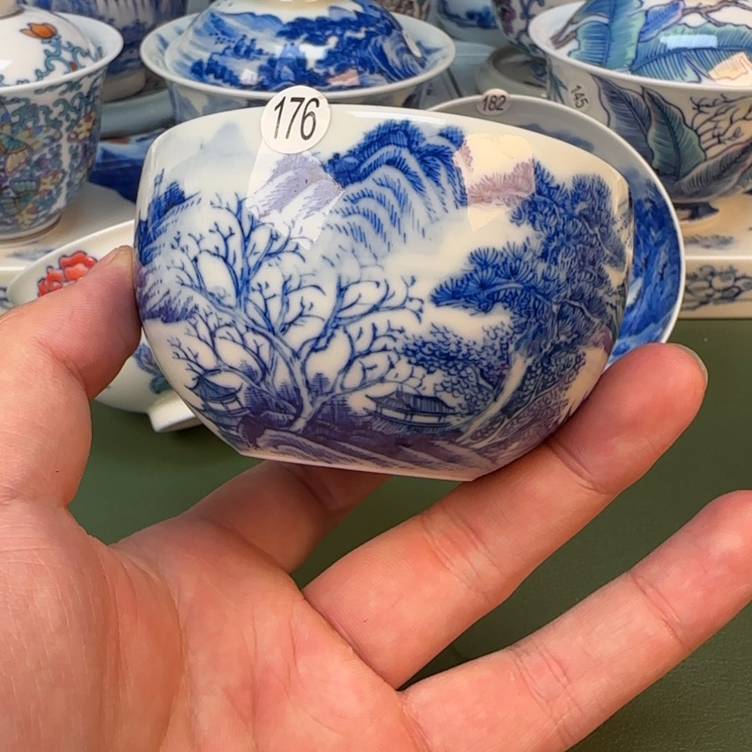 彦祖纯手工手绘茶具176