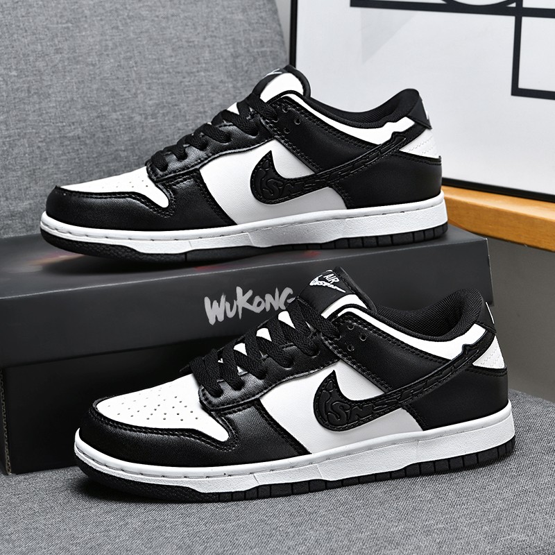 aj男鞋dunk黑白熊猫女款鞋夏季透气运动休闲百搭联名aj1低帮板鞋